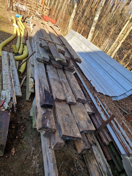 Tarcica pozostałości po budowie 1.70m3