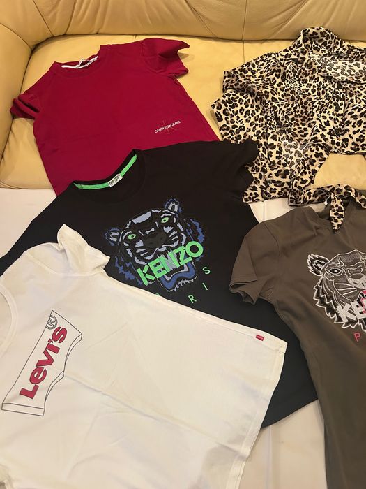 РОЗПРОДАЖ Zara майка, Kenzo, Levi’s, Guess футболка РОЗПРОДАЖ
