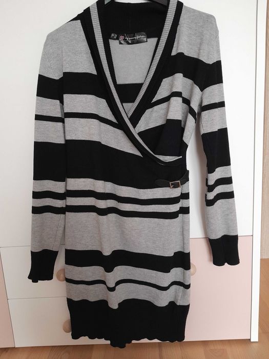 Tunika w paski ciążowa