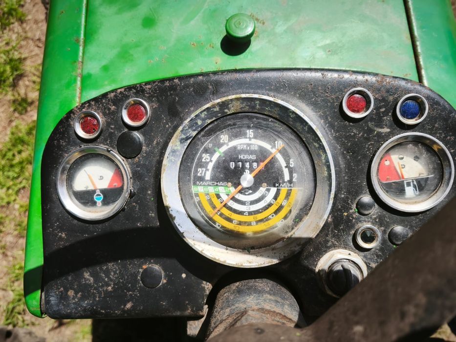John Deere 1030 + reboque  trib + charrua 16"