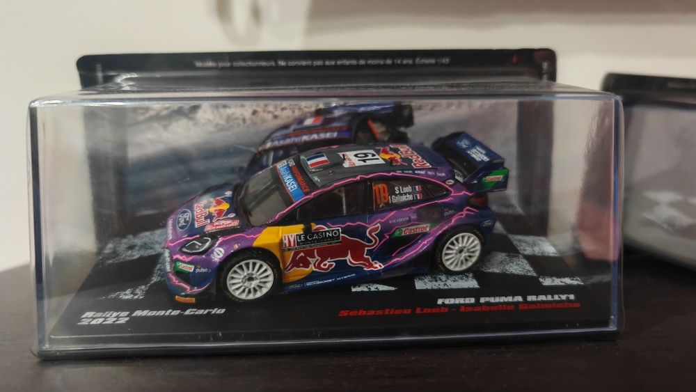 Miniaturas Carros rally 1/43
