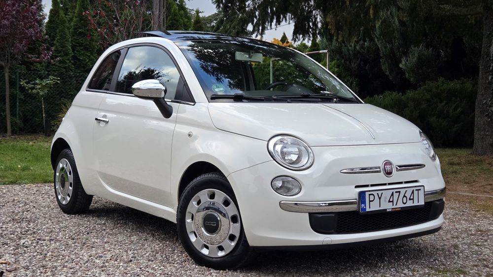 Fiat 500 ! Panoramiczny Dach ! Zadbany !