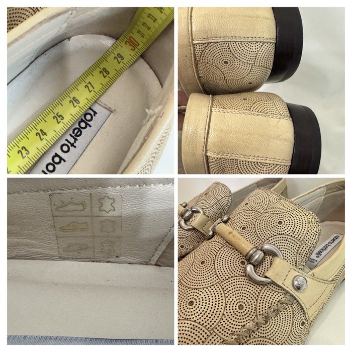 Roberto Botticelli Luxury Leather Loafers — Made in Italy — р. 44