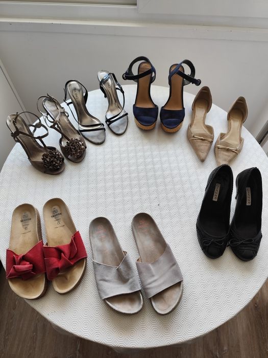Sandálias 7 pares - 20€