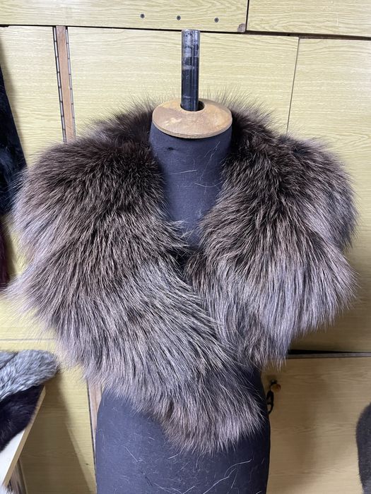 Опушка з натурального хутра песця