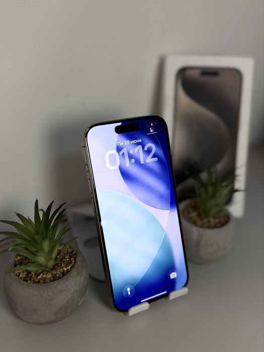 iPhone 15 Pro 128 GB Natural/ Neverlock/ 87% АКБ/ Айфон 15 Про 128 ГБ