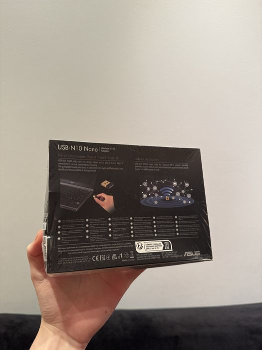 Karta sieciowa ASUS USB-N10 nano USB 2.0