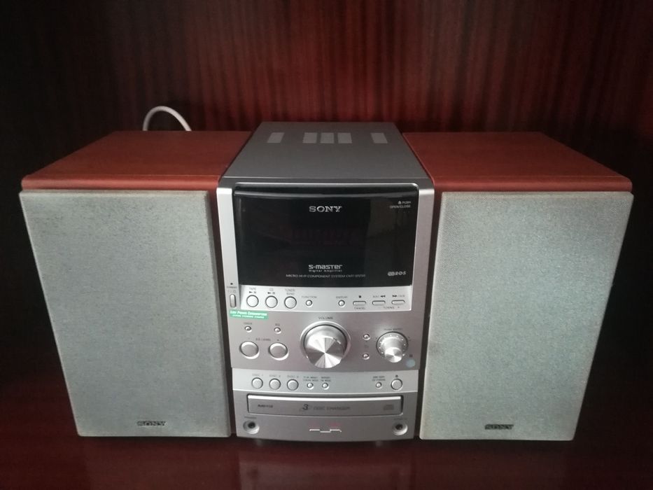Aparelhagem e colunas Sony
