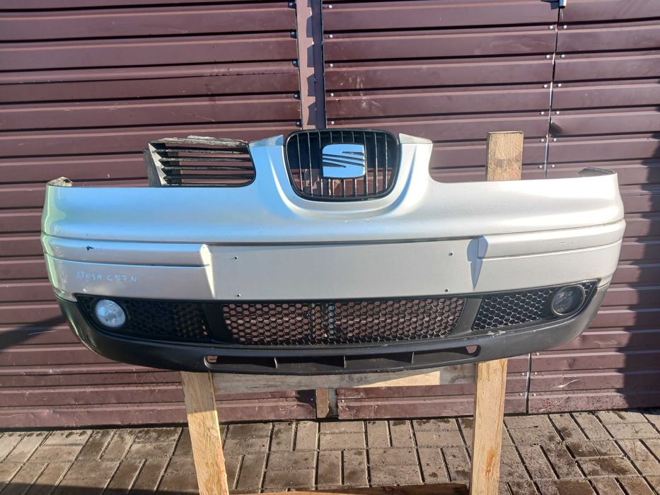 SEAT AROSA zderzak przód halogeny kolor LS7N