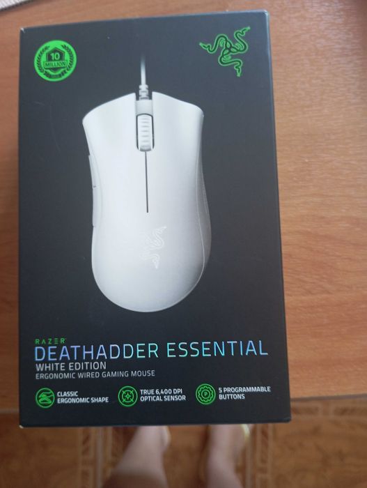 Gaming mouse branco