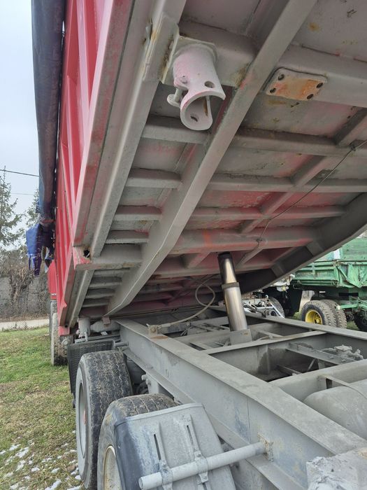 Przyczepa rolnicza tandem czeska bss panav Brandys okazja 3 stronny