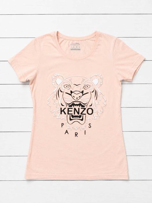 Koszulka Kenzo Paris – różowa, rozmiar M