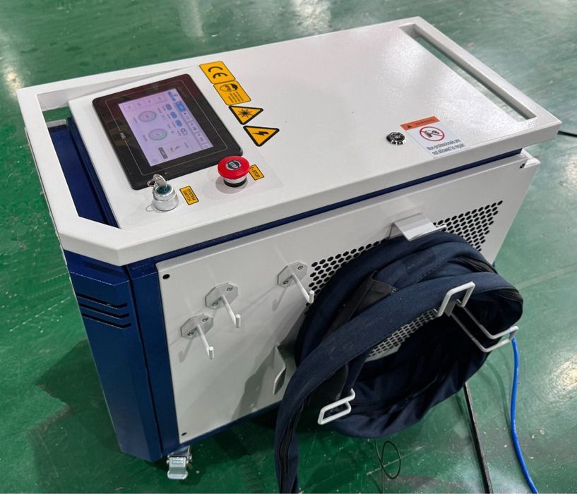 NOWA NAJMNIEJSZA 6w1 Spawarka Fiber 1500W TECHSOL Compact-Mini 230V