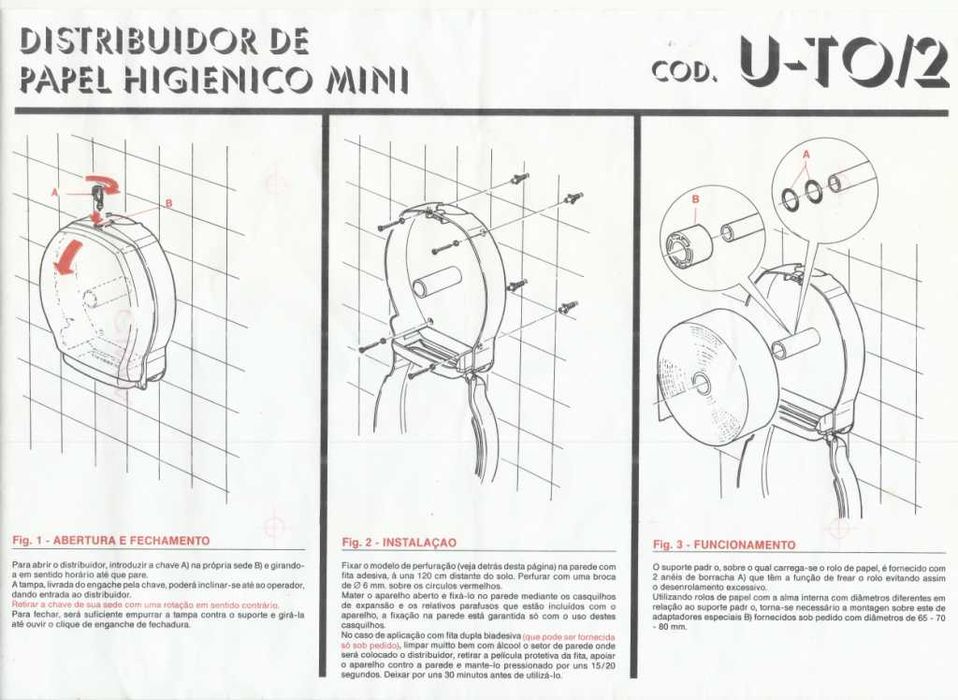 Dispensadores para WC