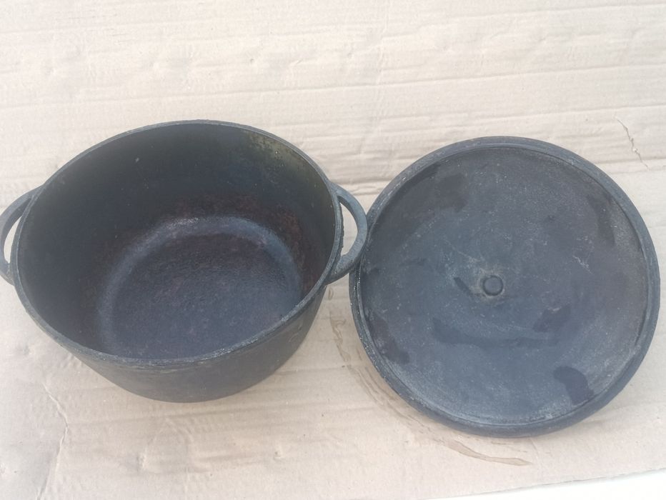 Чугунная посуда эмалированная