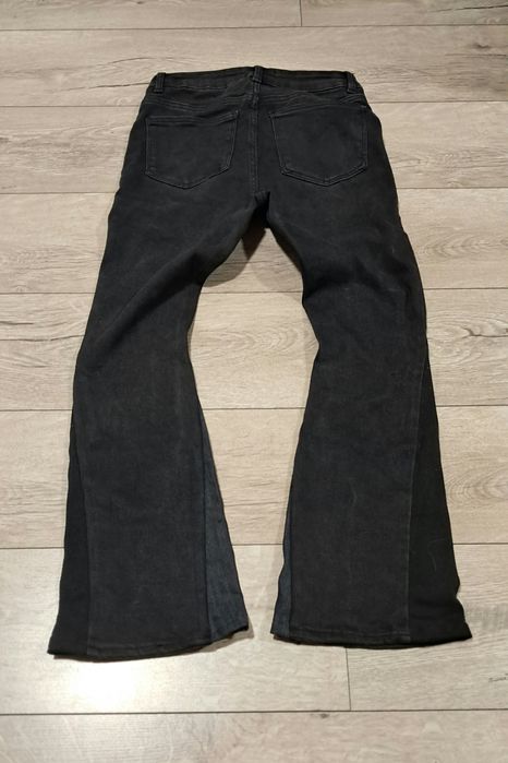 Black flared bootcut