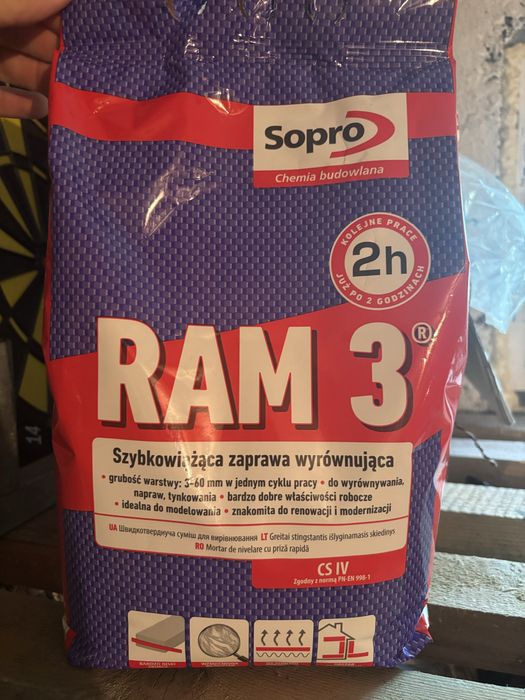 Sopro RAM 3 szybkowiążąca zaprawa 5kg