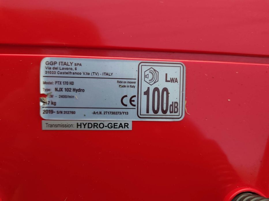 Castel_Garden B&S 16,5hp hydro