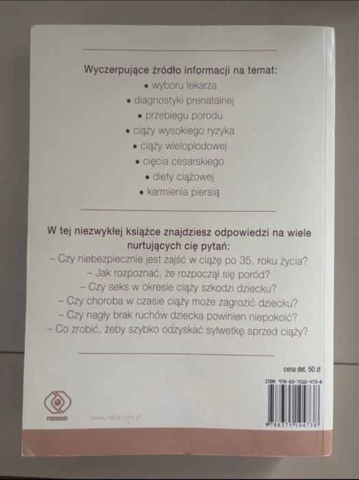 Książka Heidi Murkoff „W oczekiwaniu na dziecko”