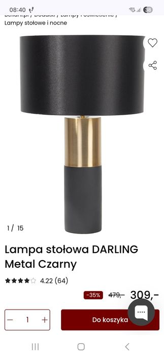 Lampa stołowa DARLING