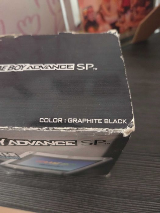 Gameboy Advance SP AGS 101 Graphite Komplet