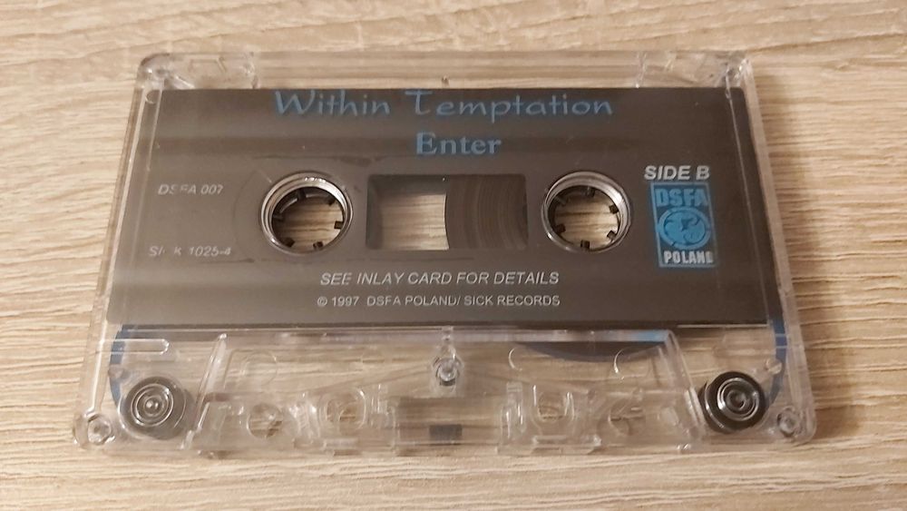 Within Temptation "Enter" - kaseta - unikat - jedyna oferta w PL