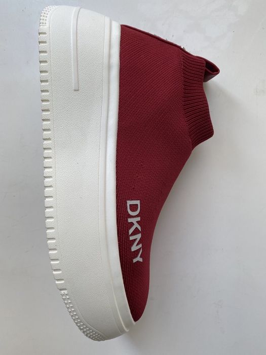 Кросівки/ хайтопи вʼязані хлопок DKNY