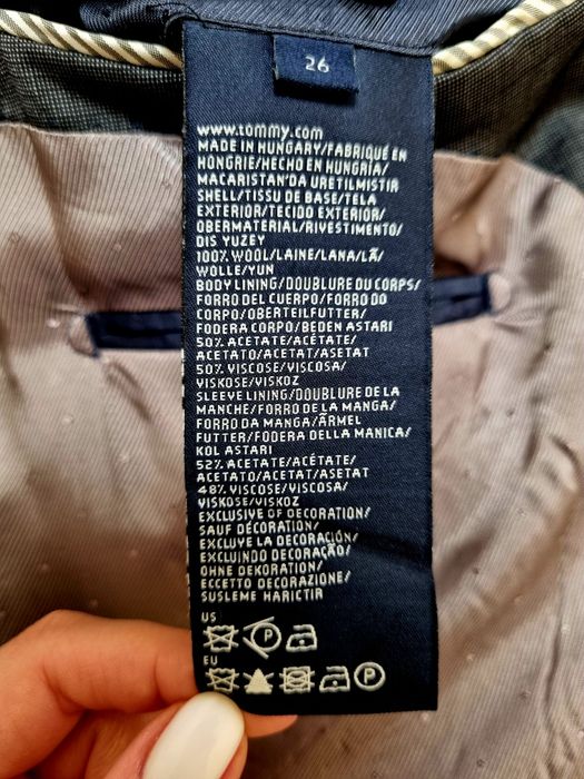 Піджак Tommy Hilfiger 100% вовна