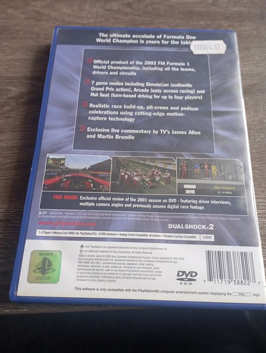Gry PlayStation 2. Zestaw 3 szt.