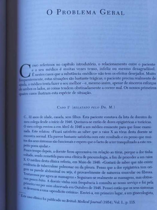 O Médico, o seu Doente e a Doença - Michael Balint