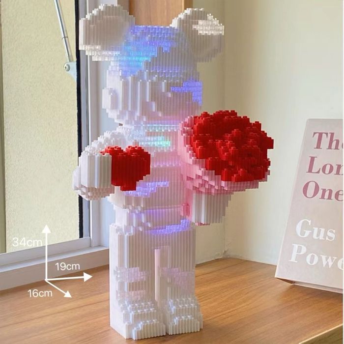 Лего bearbrick з підсвіткою, lego, подарунок на день закоханих: 1 850 ...