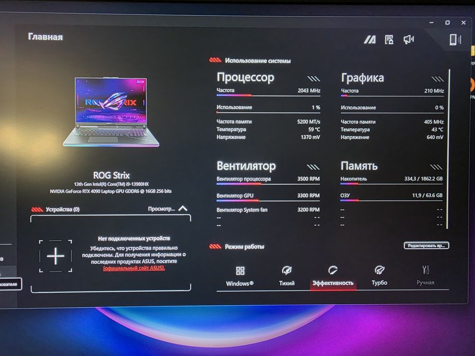 Asus rog strix scar  g834 g18 RTX 4090