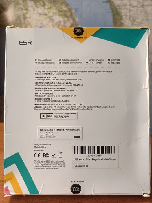 ESR Док-станція Halolock 2 в 1 блок живлення в подарунок