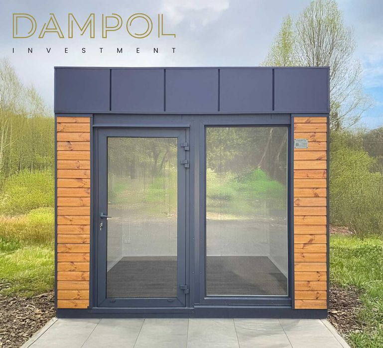 Pawilon handlowy 3x2,5 | kiosk sklep | gotowy 300x250