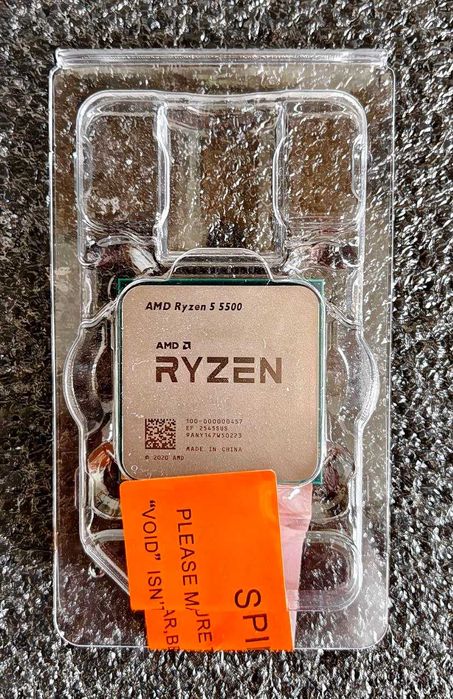 Ryzen 5 5500 + Материнка плата B450 + 16 DDR4 3200 MHz Комплект Новий AM4
