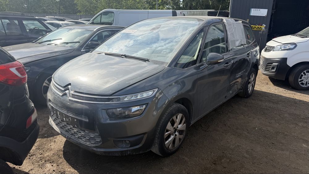 Citroen C4 Grand silnik 1.6 E-HDI 2014r,Anglik z kluczykami