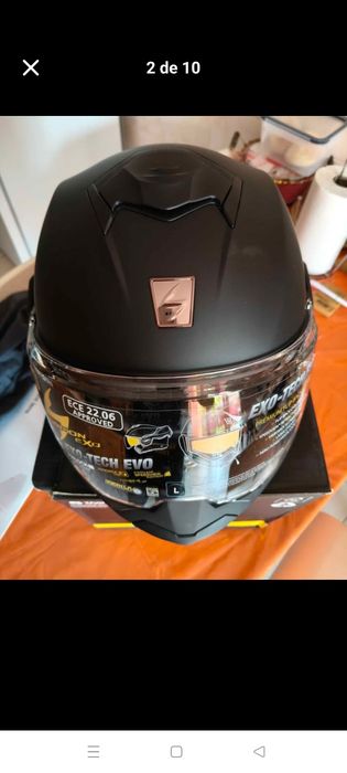 Capacete de Moto -Scorpion Exo
(Novo ) Em caixa.