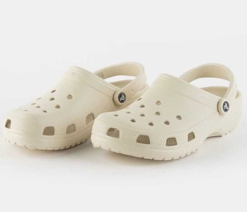 Шльопанці бежеві крокси Crocs Classic