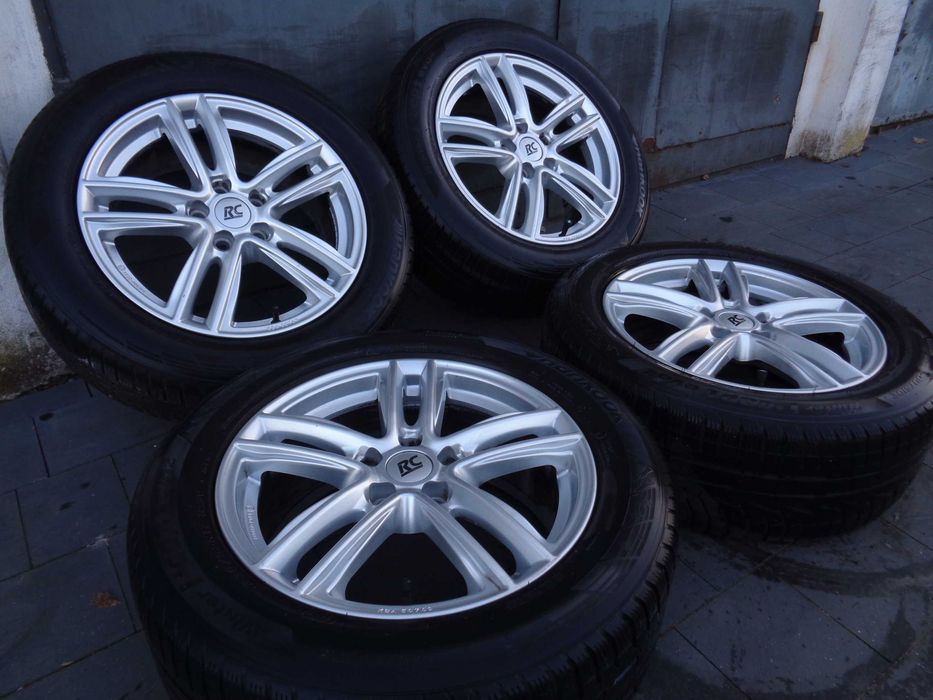 Alufelgi BROCK RC27 FORD Kuga 17 cali 5x108 VOLVO Jaguar + opony