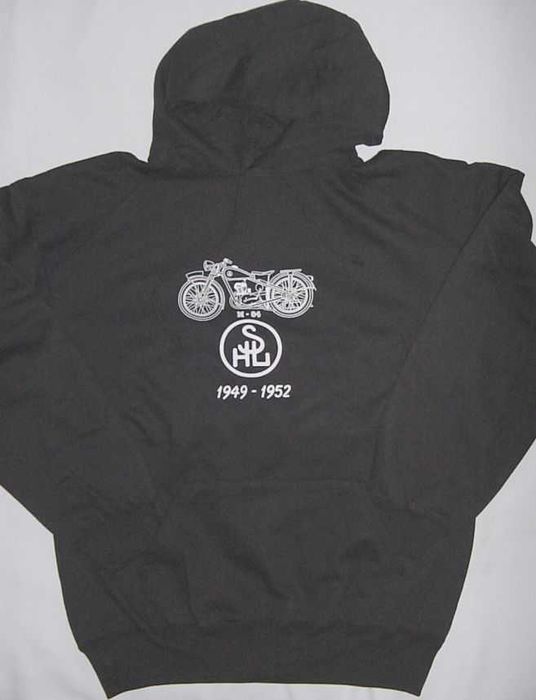 SHL M-04 bluza z kapturem XXL czarna ostatnia sztuka