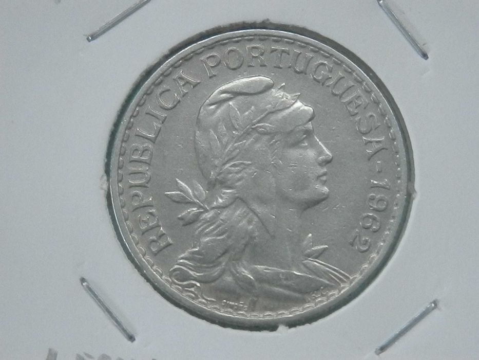 1434 - República: 1 escudo 1962 alpaca, por 2,00