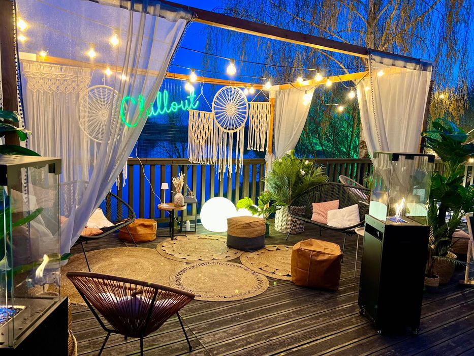 Wynajem stref relaksu, mebli chillout, budowa stref chillout