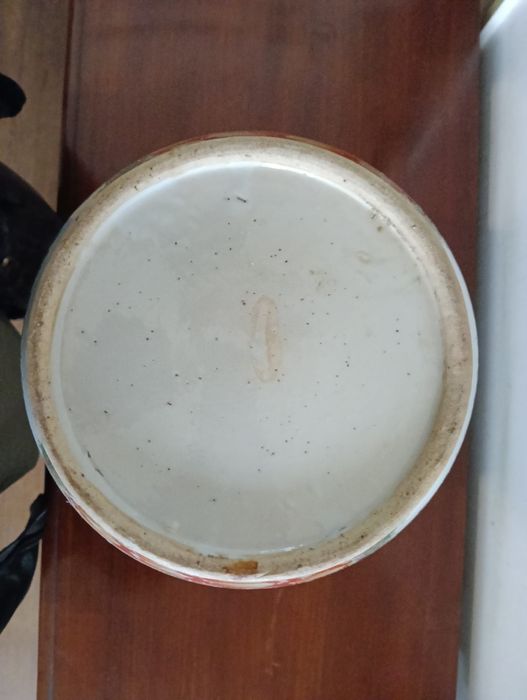 Jarra antiga asiática do século XIX