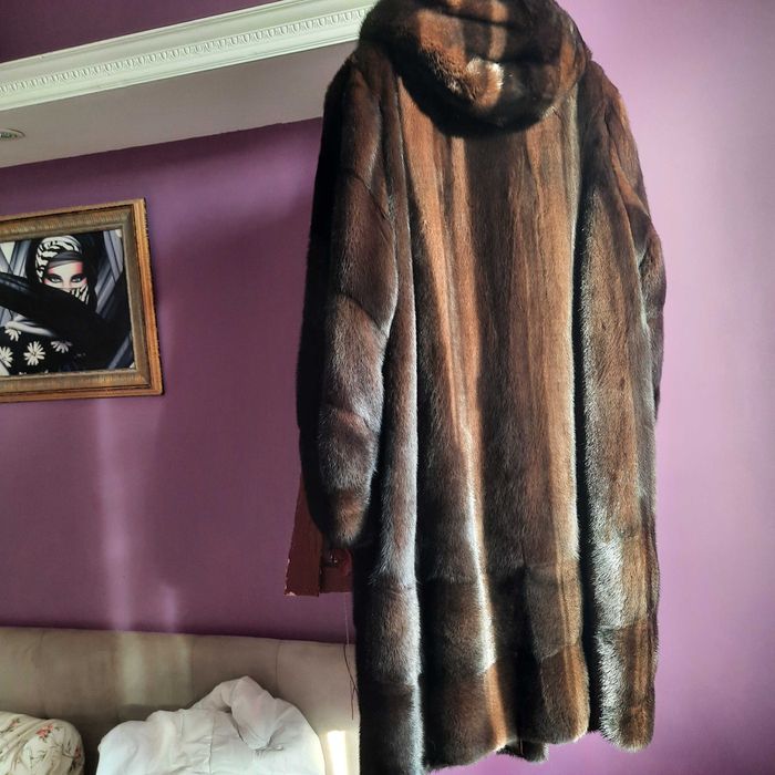 Шуба норкова нова