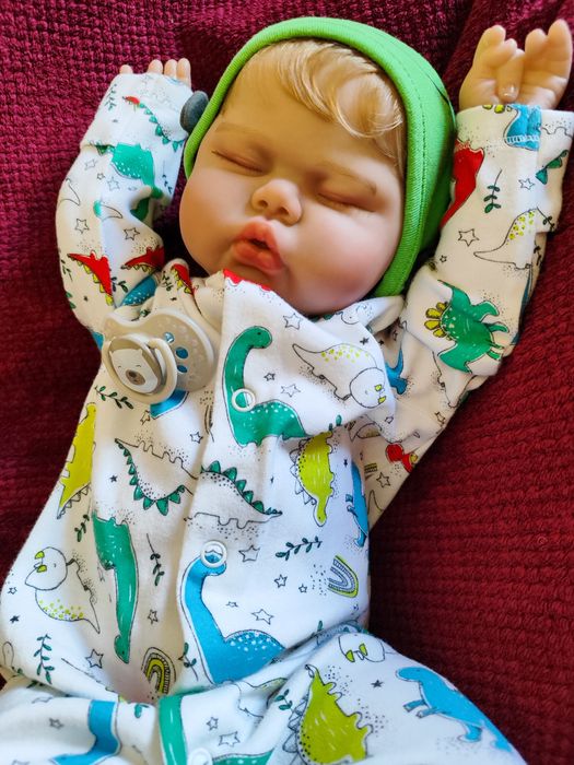 Кукла лялька пупс реборн 55 см сплюшка