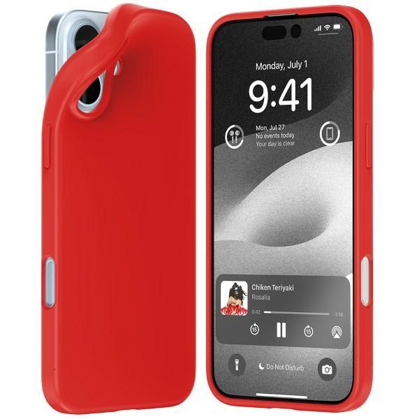 Mercury Soft iPhone 16 Plus 6.7czerwony/red