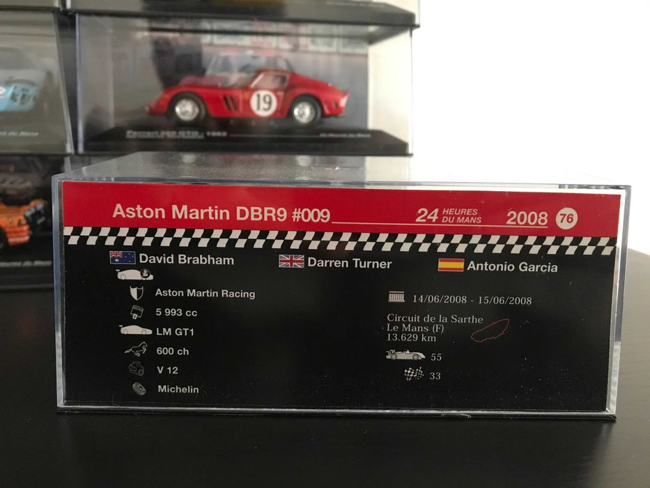 75 Carros Miniatura Coleção 24 Horas Le Mans Novos