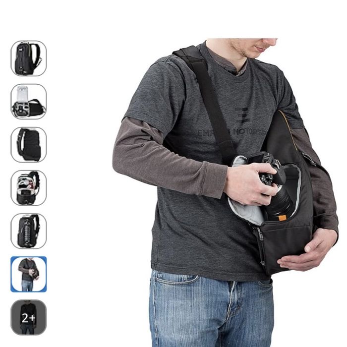 Mochila de fotografia Lowepro Slingshot Edge 250 AW Black