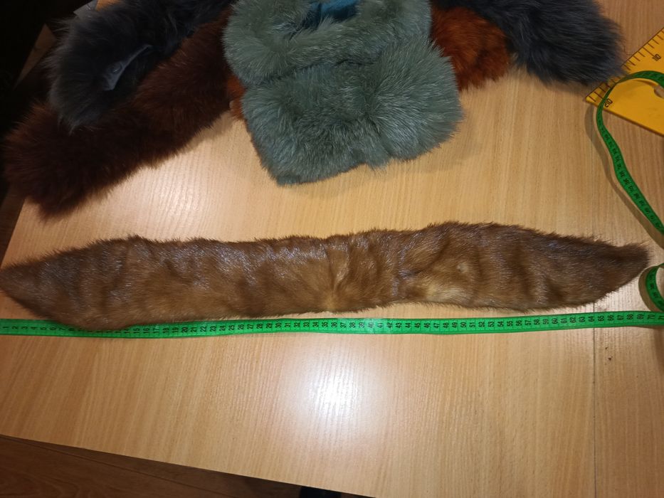 Воротник з норки натуральної