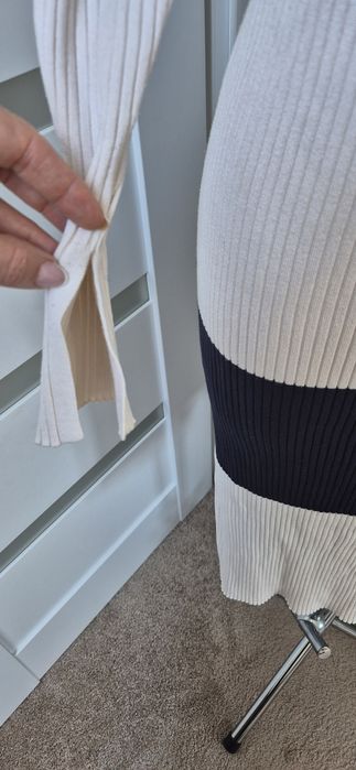 Sukienka H&M 100 % bawełna dzianina